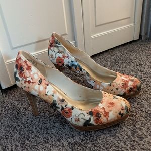 Floral heels
